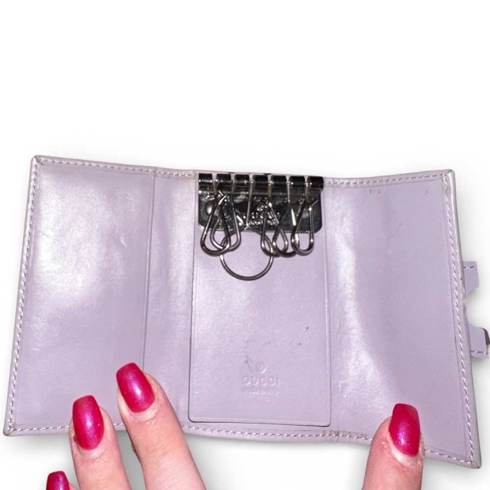 Gucci Lilac Guccissima Vintage Key Holder - Picture 5 of 6